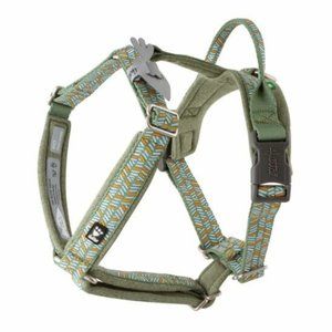 NWT Hurtta Razzle Dazzle Y-Harness in Hedge, size 14-18